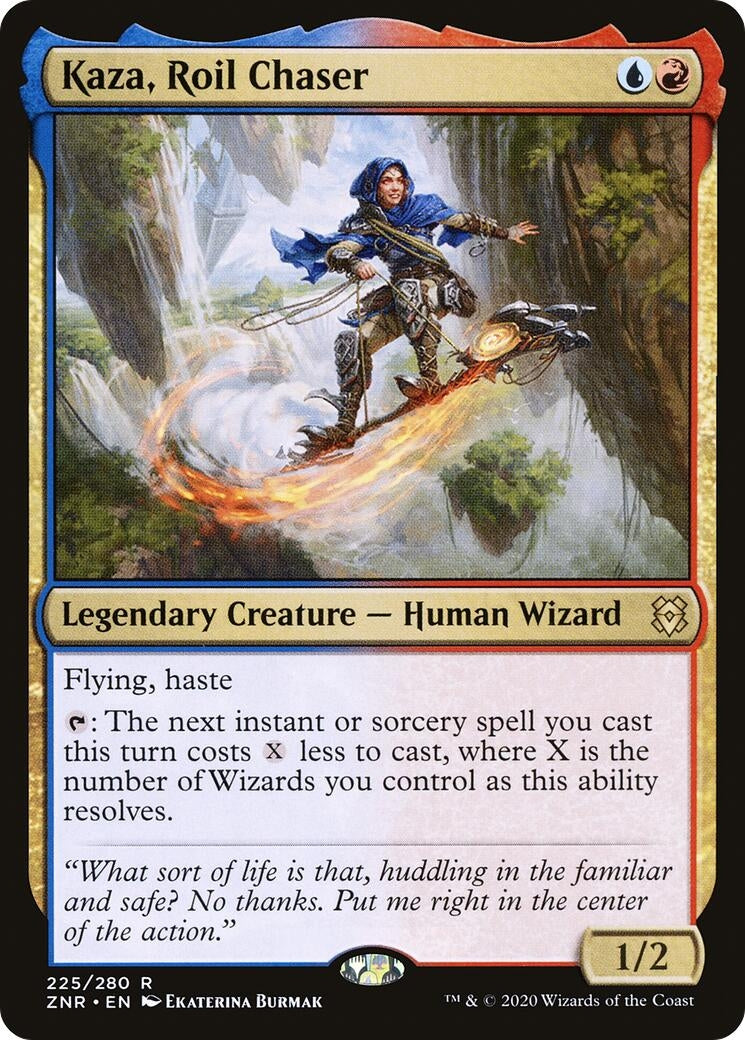 Image for Kaza, Roil Chaser (225) [Zendikar Rising] - Magic: The Gathering