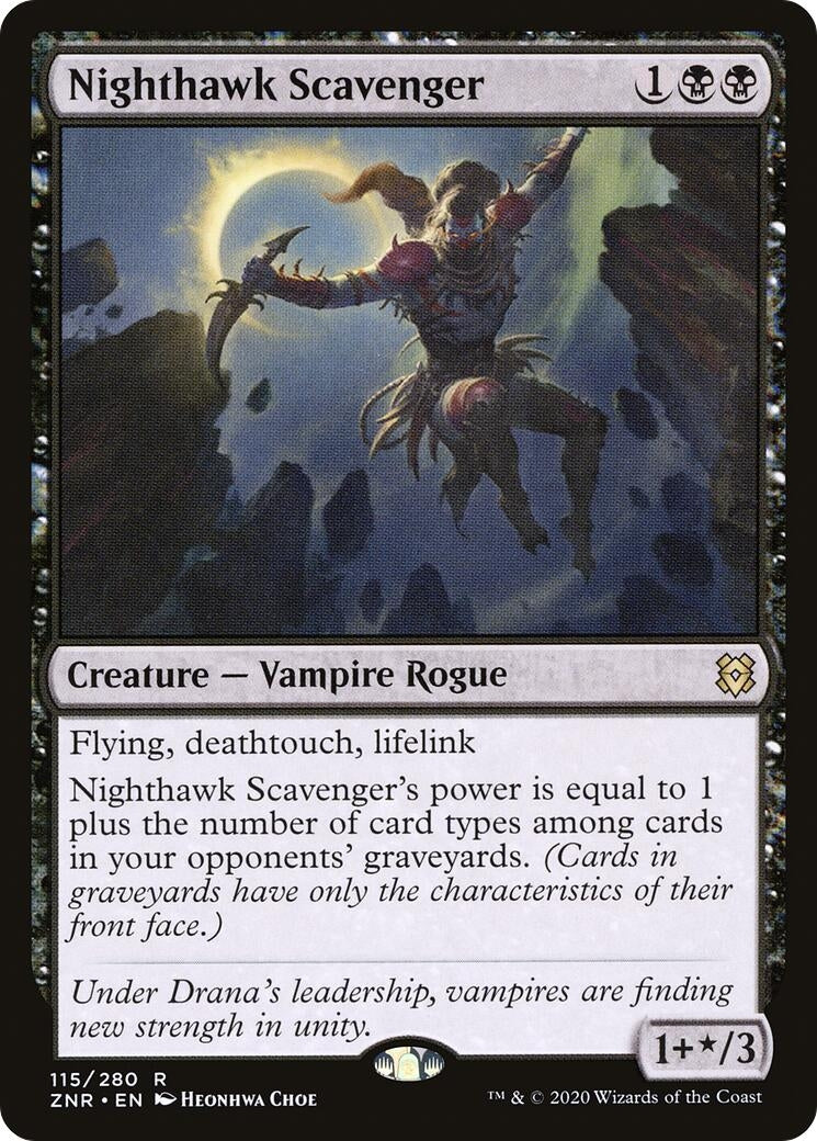 Image for Nighthawk Scavenger (115) [Zendikar Rising] - Magic: The Gathering