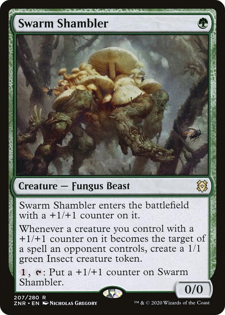Image for Swarm Shambler (207) [Zendikar Rising] - Magic: The Gathering