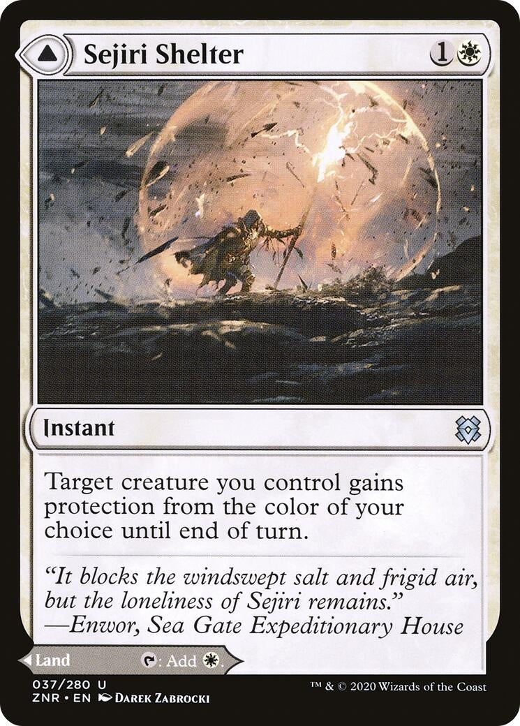 Image for Sejiri Shelter (37) [Zendikar Rising] - Magic: The Gathering