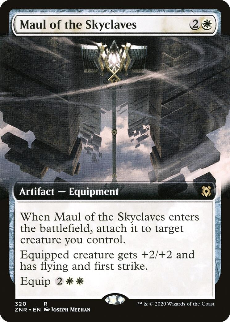 Image for Maul of the Skyclaves (Extended Art) (320) [Zendikar Rising] - Magic: The Gathering