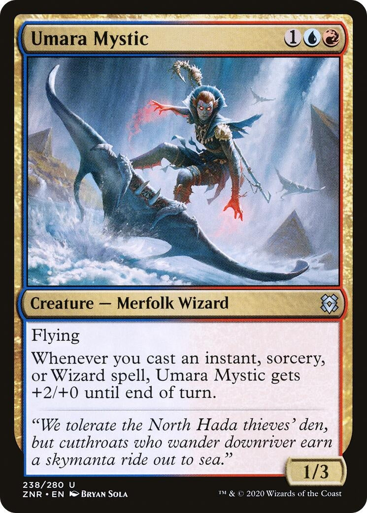 Image for Umara Mystic (238) [Zendikar Rising] - Magic: The Gathering