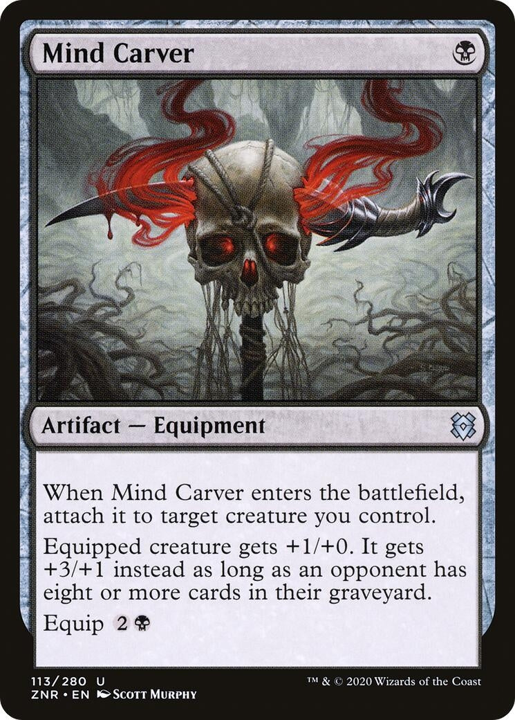 Image for Mind Carver (113) [Zendikar Rising] - Magic: The Gathering
