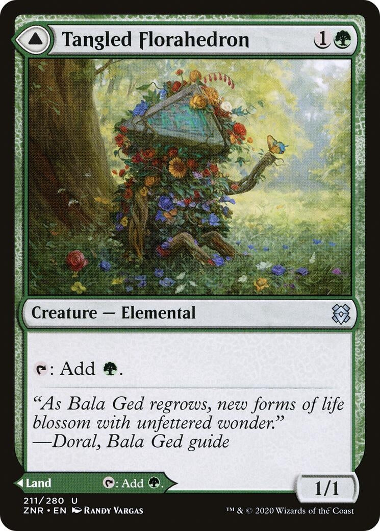 Image for Tangled Florahedron (211) [Zendikar Rising] - Magic: The Gathering