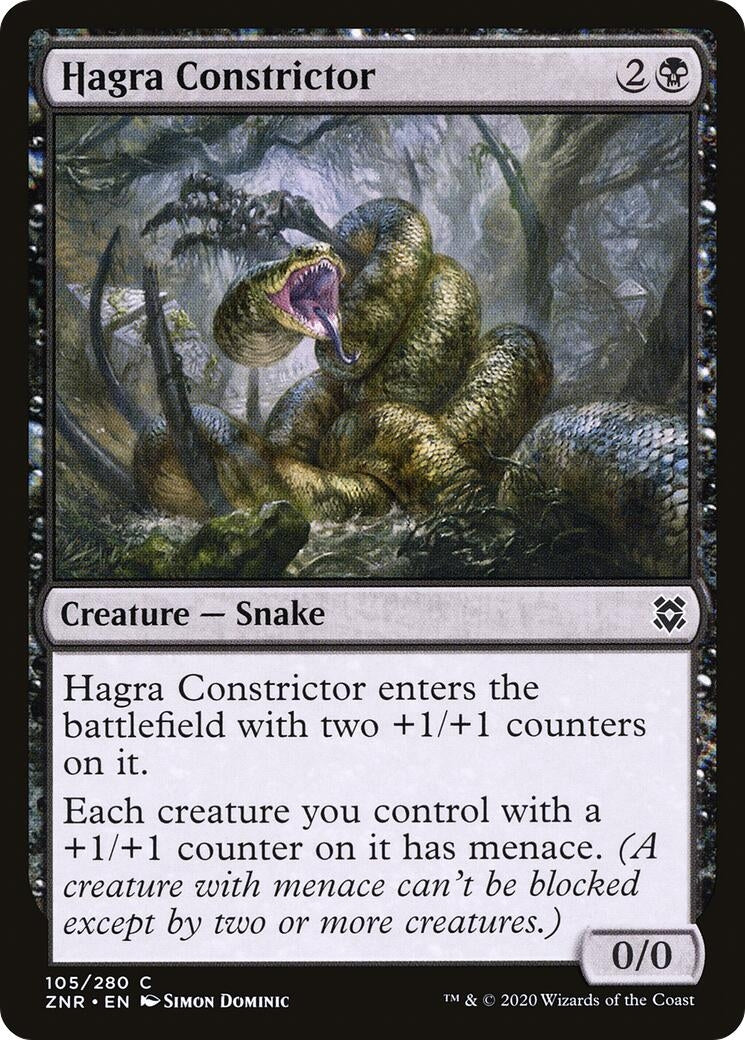 Image for Hagra Constrictor (105) [Zendikar Rising] - Magic: The Gathering
