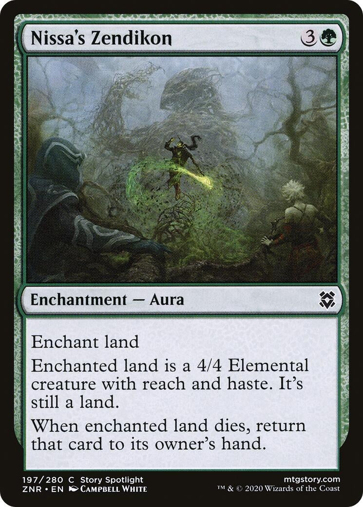 Image for Nissa's Zendikon (197) [Zendikar Rising] - Magic: The Gathering
