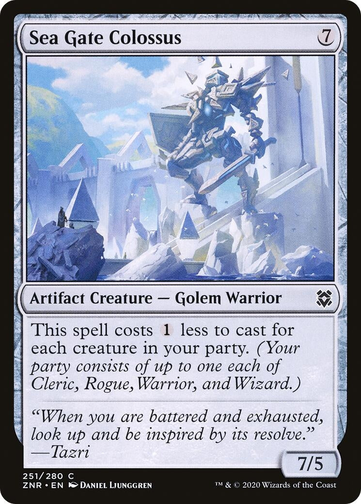 Image for Sea Gate Colossus (251) [Zendikar Rising] - Magic: The Gathering