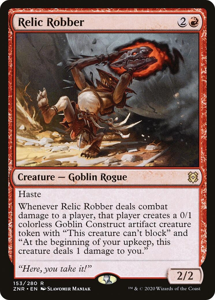 Image for Relic Robber (153) [Zendikar Rising] - Magic: The Gathering