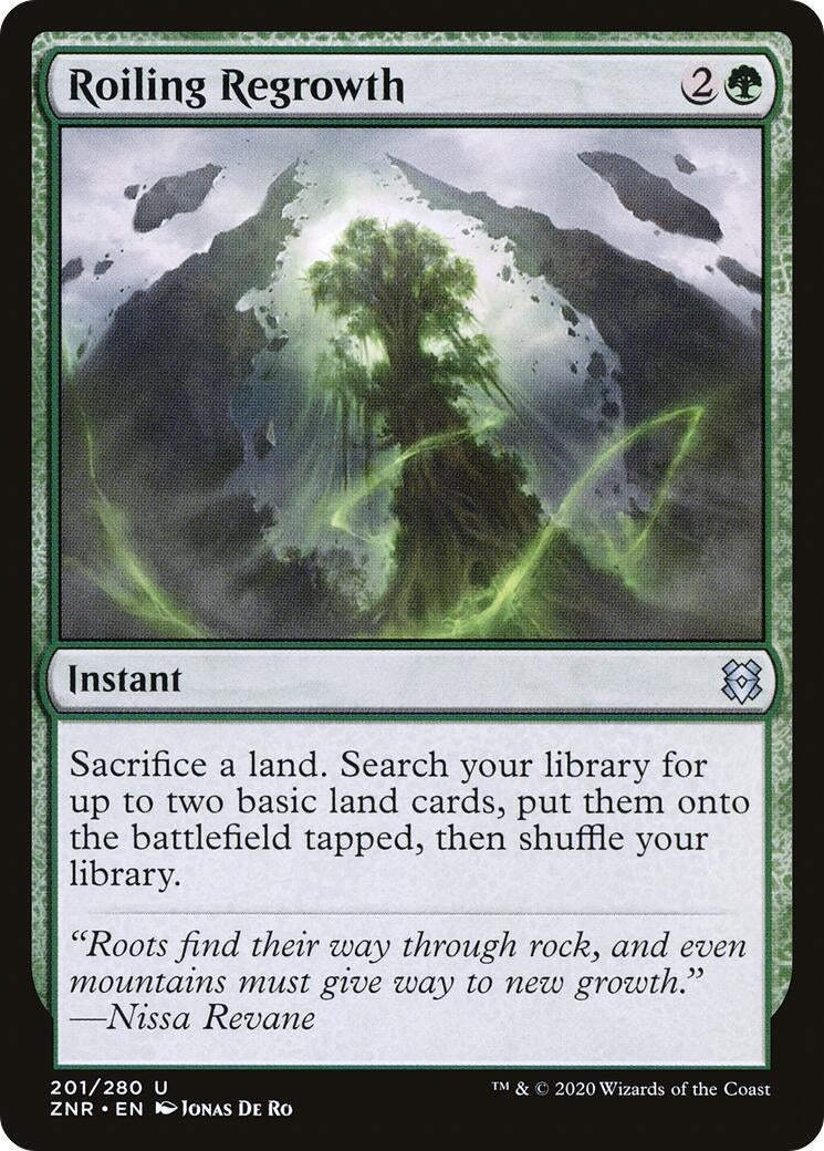 Image for Roiling Regrowth (201) [Zendikar Rising] - Magic: The Gathering