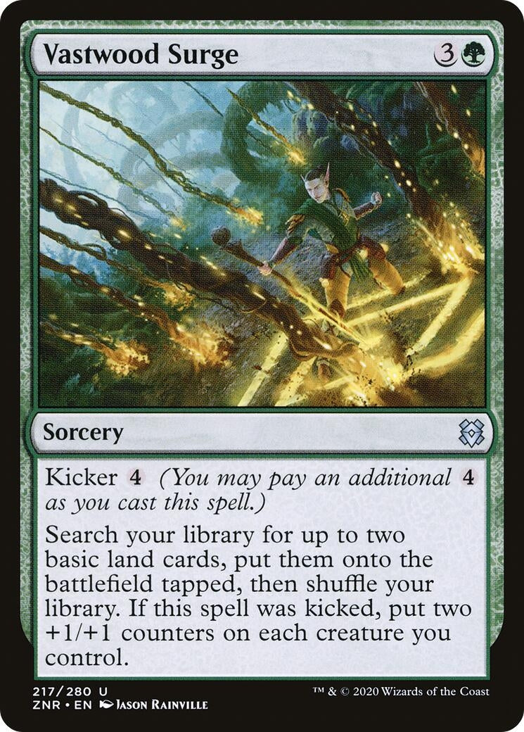 Image for Vastwood Surge (217) [Zendikar Rising] - Magic: The Gathering