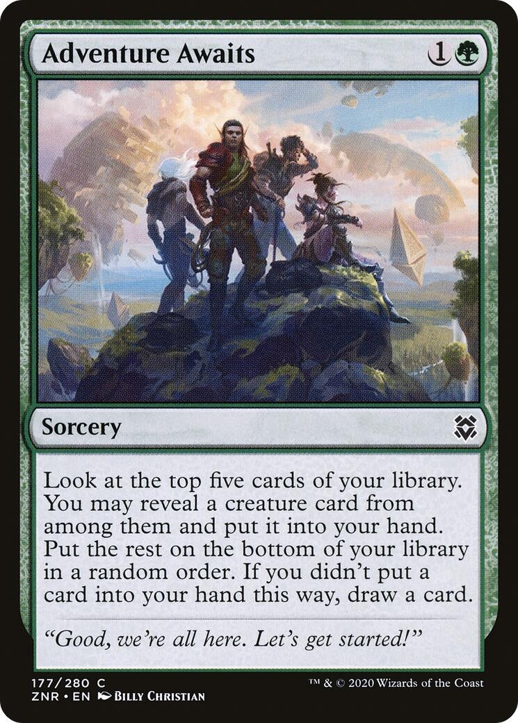 Image for Adventure Awaits (177) [Zendikar Rising] - Magic: The Gathering