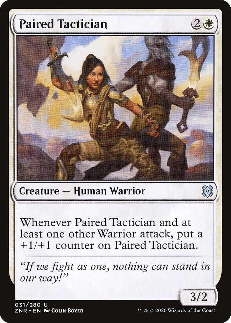 Image for Paired Tactician (31) [Zendikar Rising] - Magic: The Gathering