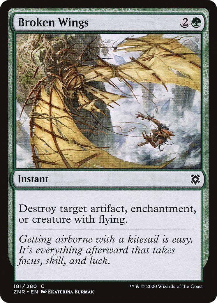 Image for Broken Wings (181) [Zendikar Rising] - Magic: The Gathering