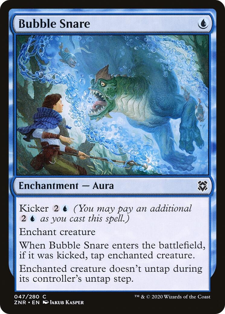 Image for Bubble Snare (47) [Zendikar Rising] - Magic: The Gathering