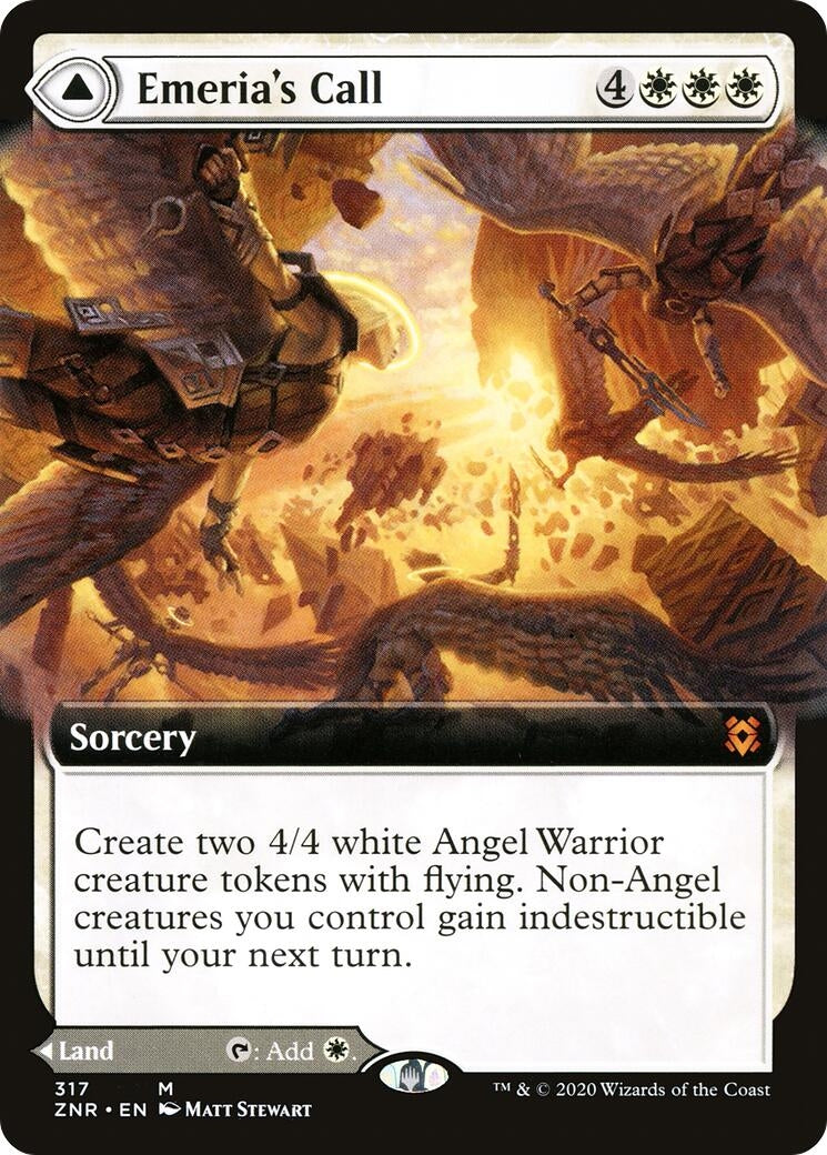 Image for Emeria's Call (Extended Art) (317) [Zendikar Rising] - Magic: The Gathering