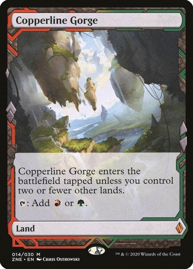 Image for Copperline Gorge (14) [Zendikar Rising Expeditions] - Magic: The Gathering