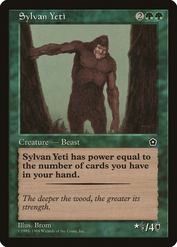 Image for Sylvan Yeti [Portal Second Age] - Magic: The Gathering