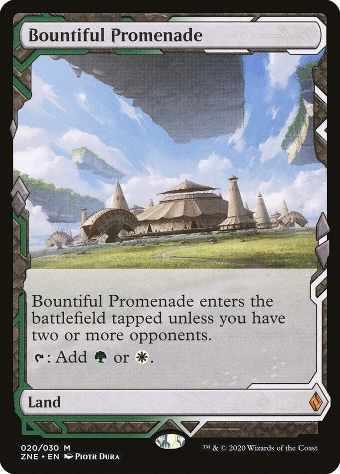 Image for Bountiful Promenade (20) [Zendikar Rising Expeditions] - Magic: The Gathering