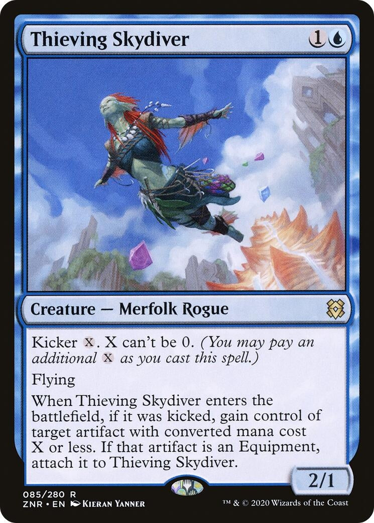 Image for Thieving Skydiver (85) [Zendikar Rising] - Magic: The Gathering