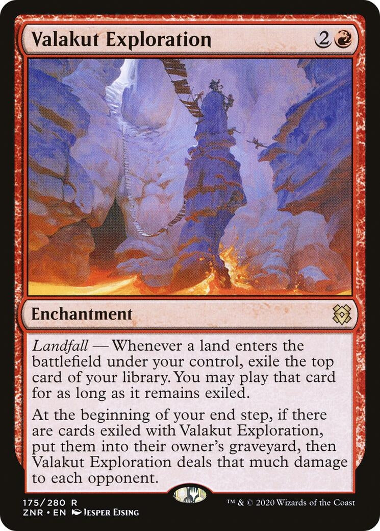 Image for Valakut Exploration (175) [Zendikar Rising] - Magic: The Gathering