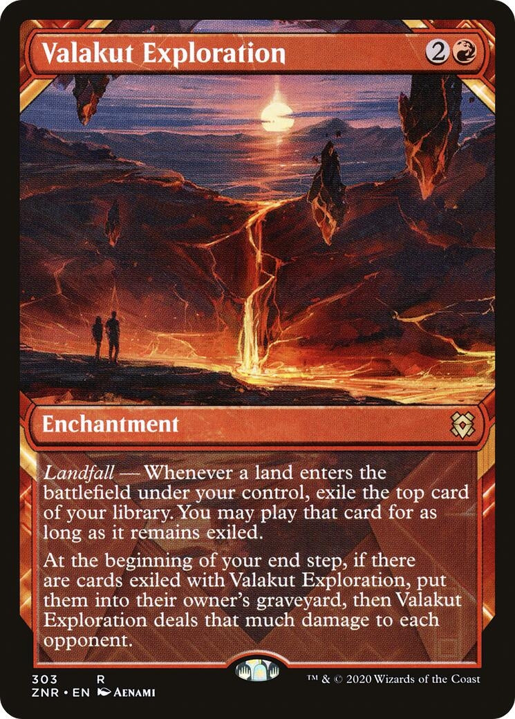 Image for Valakut Exploration (Showcase) (303) [Zendikar Rising] - Magic: The Gathering