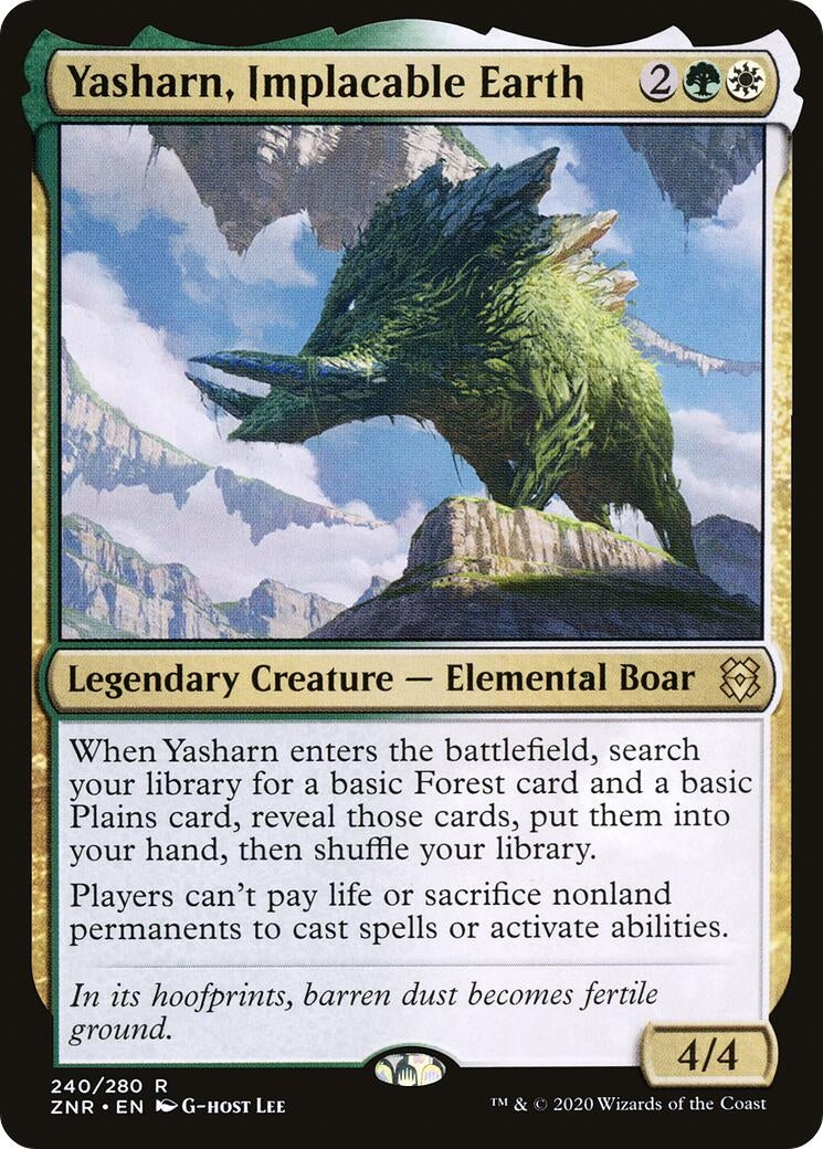 Image for Yasharn, Implacable Earth (240) [Zendikar Rising] - Magic: The Gathering