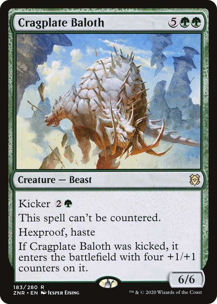 Image for Cragplate Baloth (183) [Zendikar Rising] - Magic: The Gathering