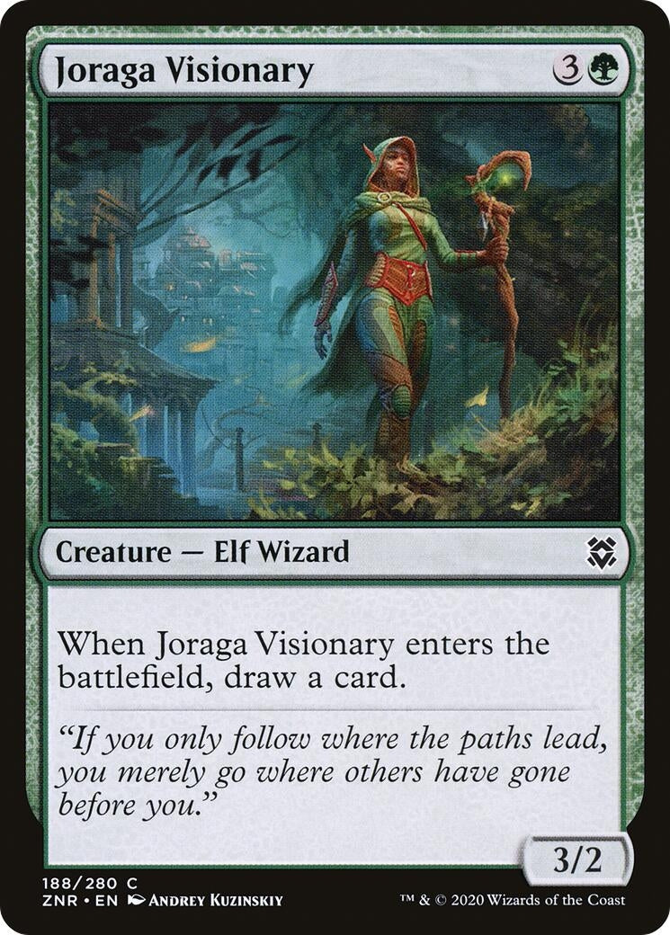 Image for Joraga Visionary (188) [Zendikar Rising] - Magic: The Gathering