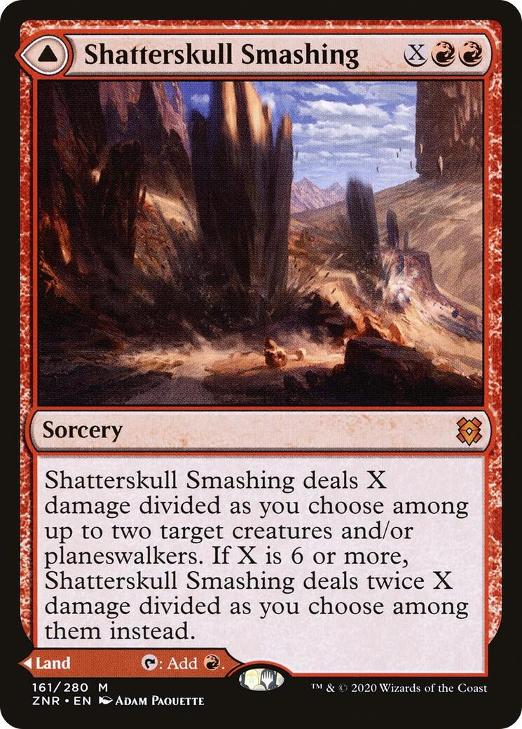 Image for Shatterskull Smashing (161) [Zendikar Rising] - Magic: The Gathering