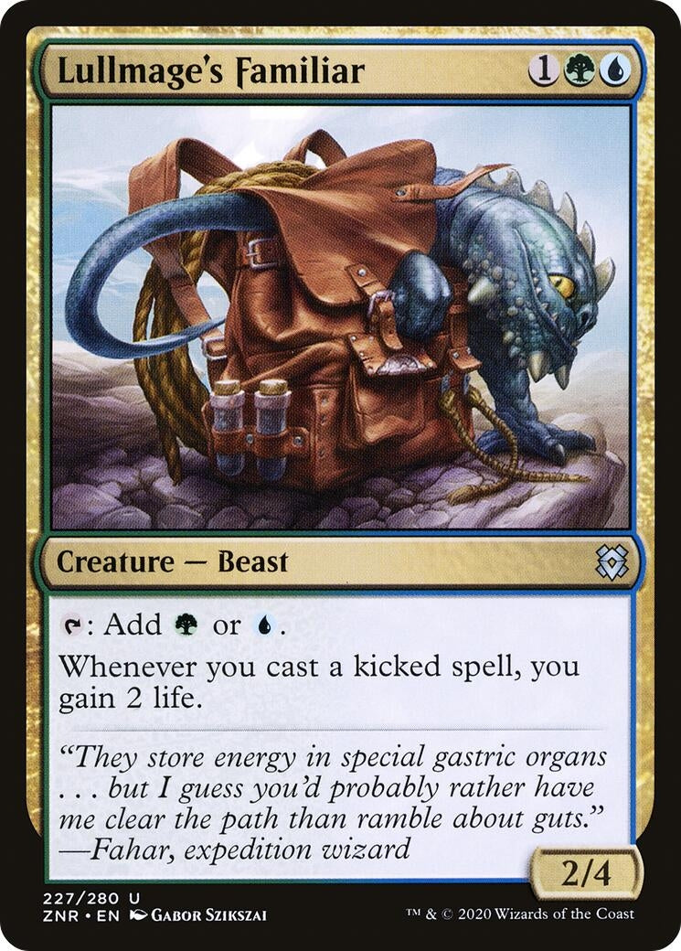 Image for Lullmage's Familiar (227) [Zendikar Rising] - Magic: The Gathering