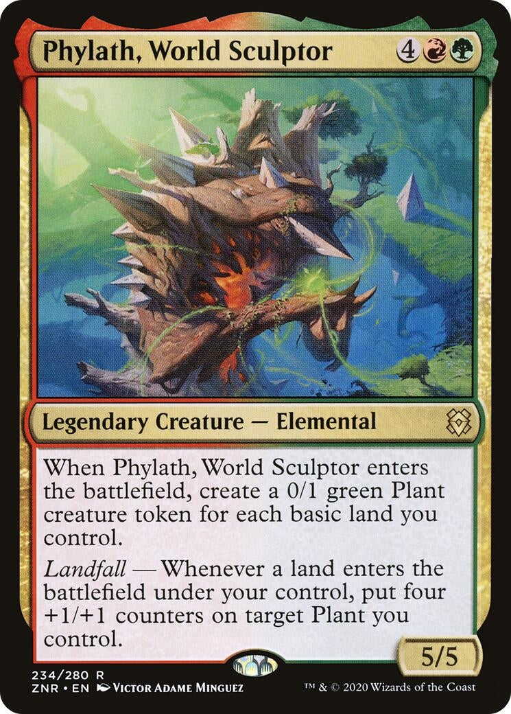 Image for Phylath, World Sculptor (234) [Zendikar Rising] - Magic: The Gathering
