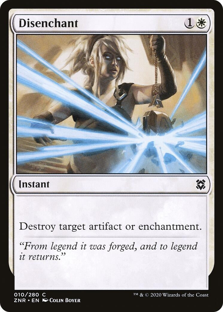 Image for Disenchant (10) [Zendikar Rising] - Magic: The Gathering