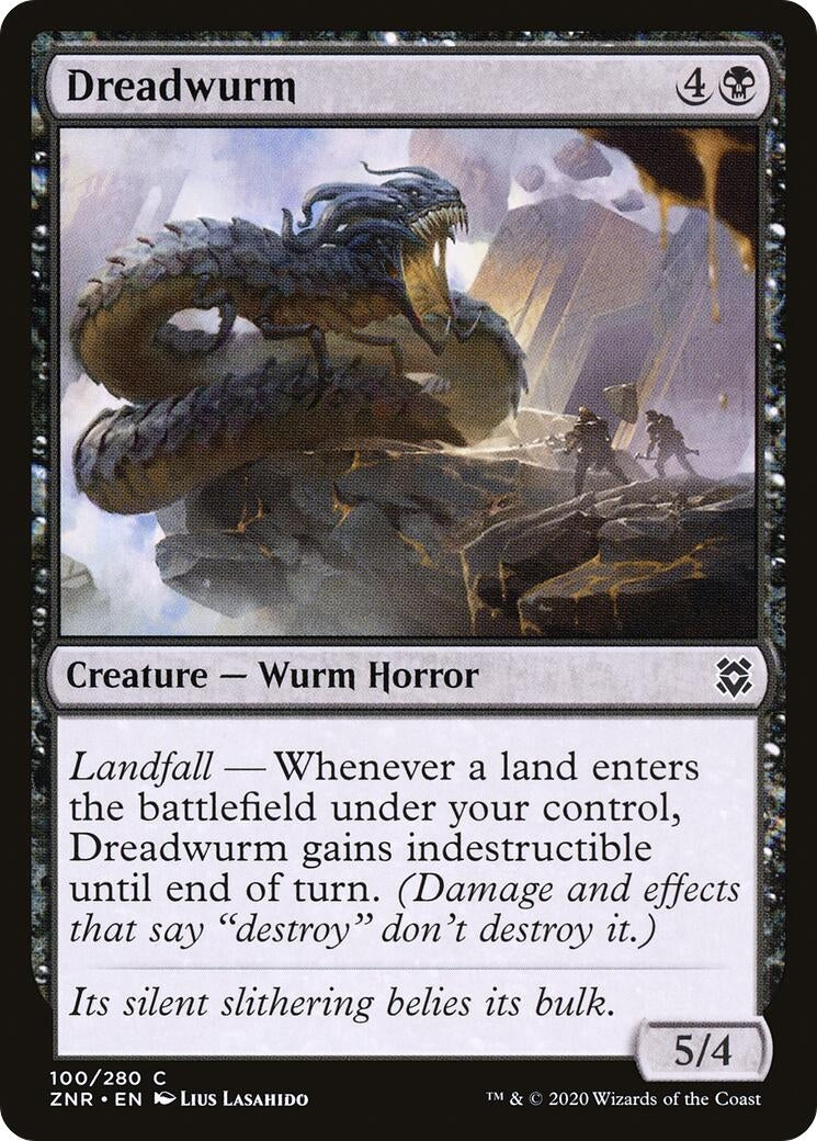 Image for Dreadwurm (100) [Zendikar Rising] - Magic: The Gathering