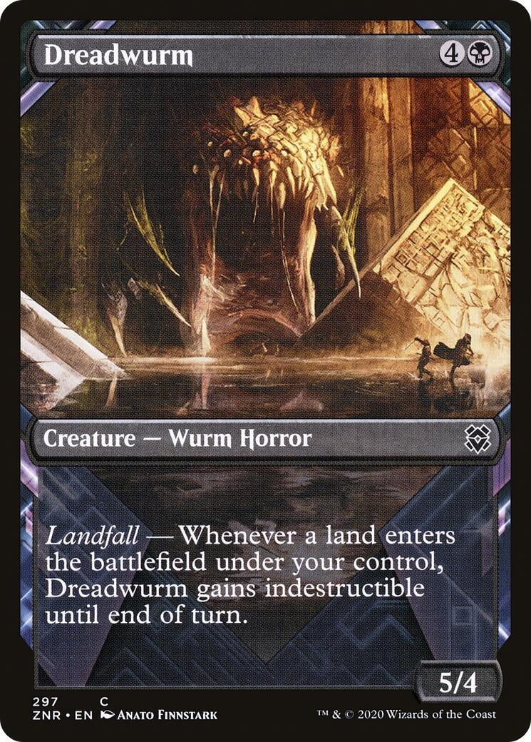 Image for Dreadwurm (Showcase) (297) [Zendikar Rising] - Magic: The Gathering