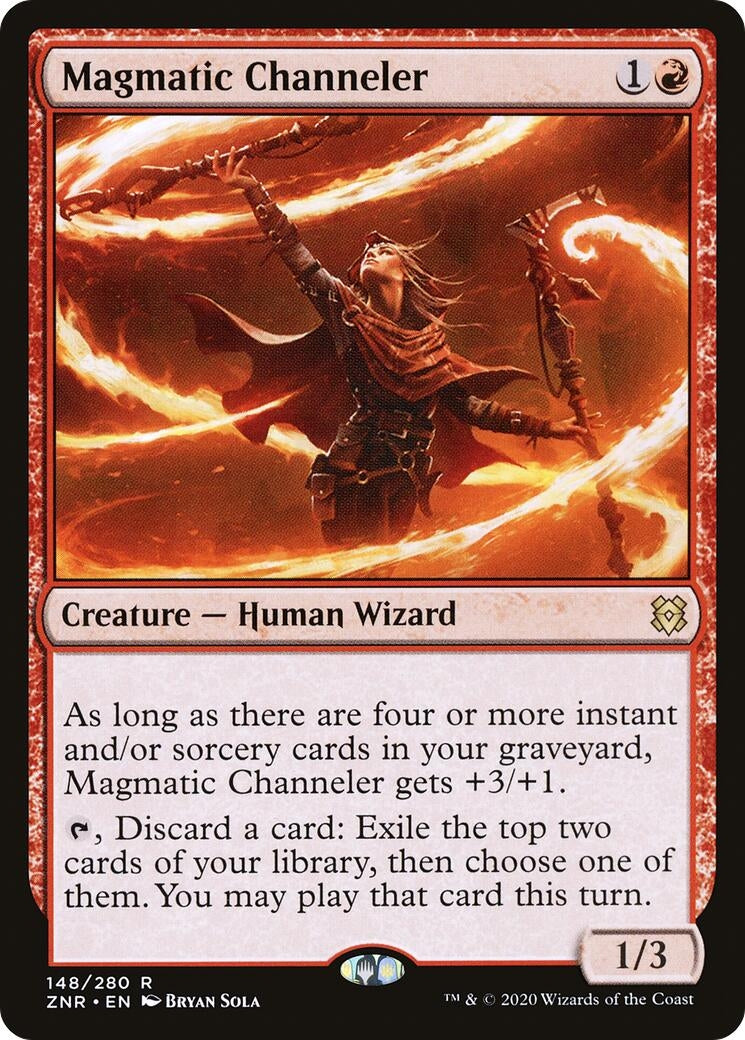 Image for Magmatic Channeler (148) [Zendikar Rising] - Magic: The Gathering