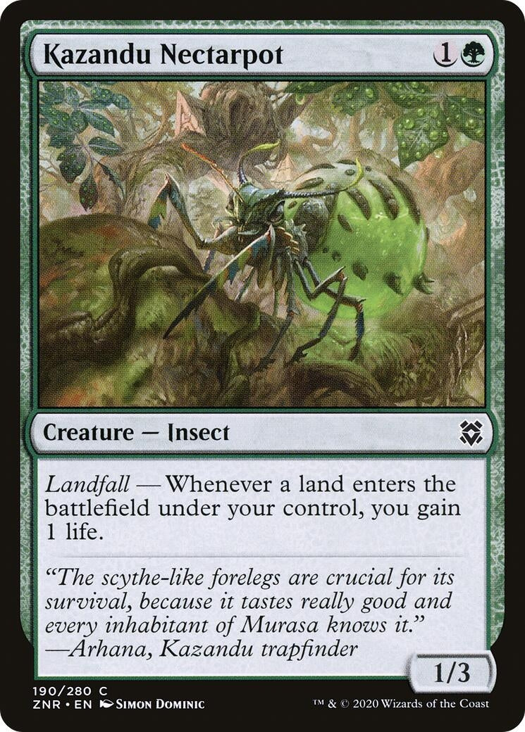 Image for Kazandu Nectarpot (190) [Zendikar Rising] - Magic: The Gathering