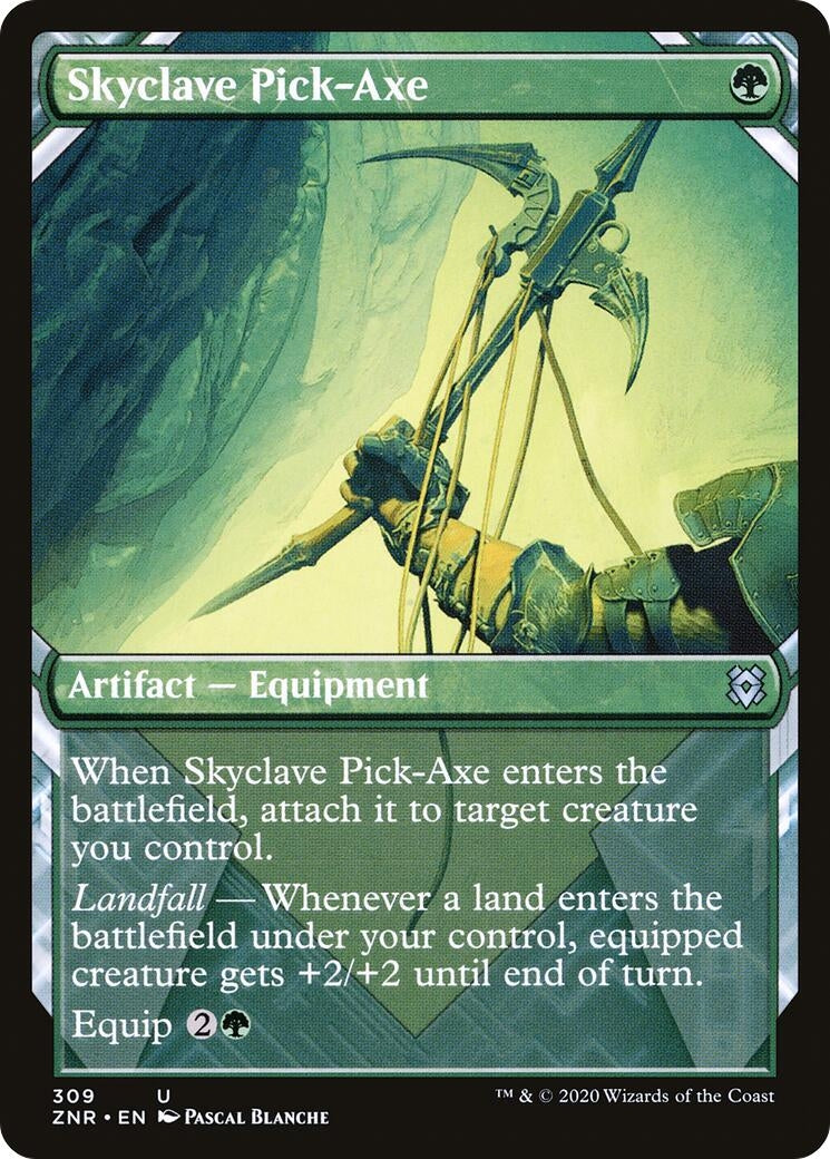 Image for Skyclave Pick-Axe (Showcase) (309) [Zendikar Rising] - Magic: The Gathering