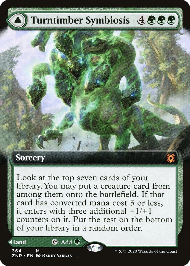 Image for Turntimber Symbiosis (Extended Art) (364) [Zendikar Rising] - Magic: The Gathering