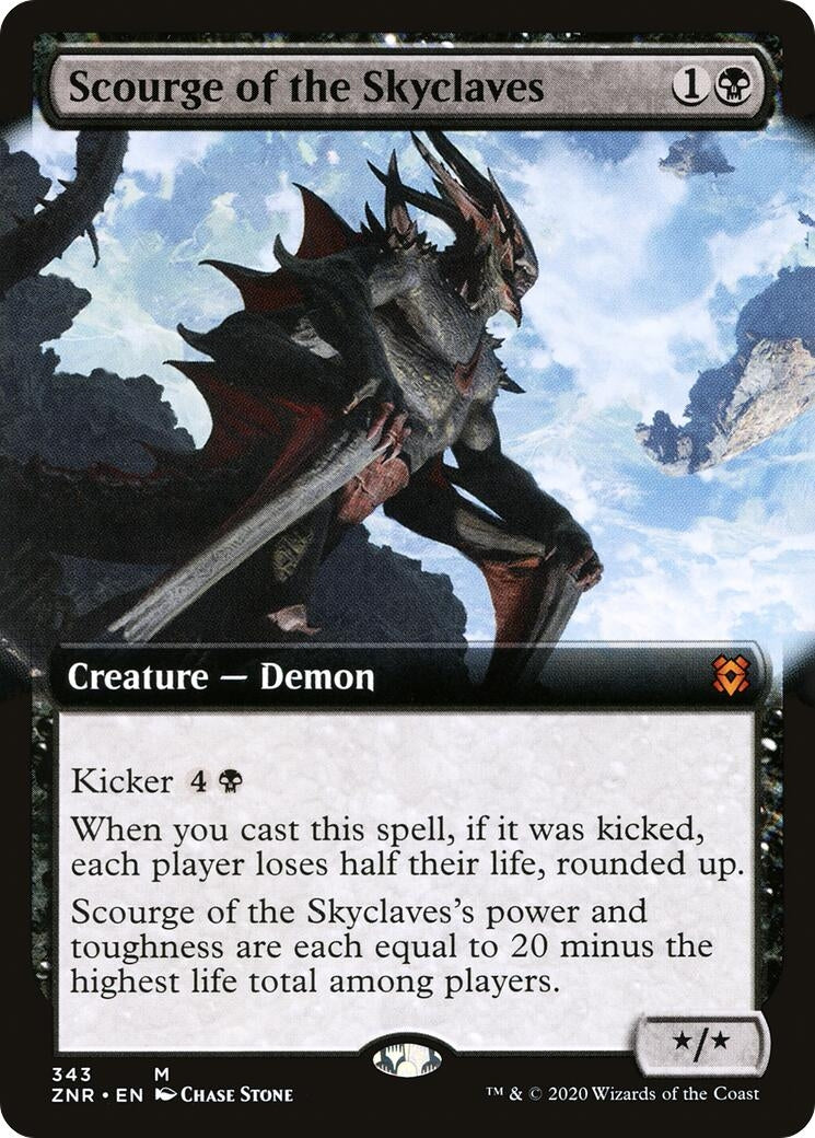 Image for Scourge of the Skyclaves (Extended Art) (343) [Zendikar Rising] - Magic: The Gathering
