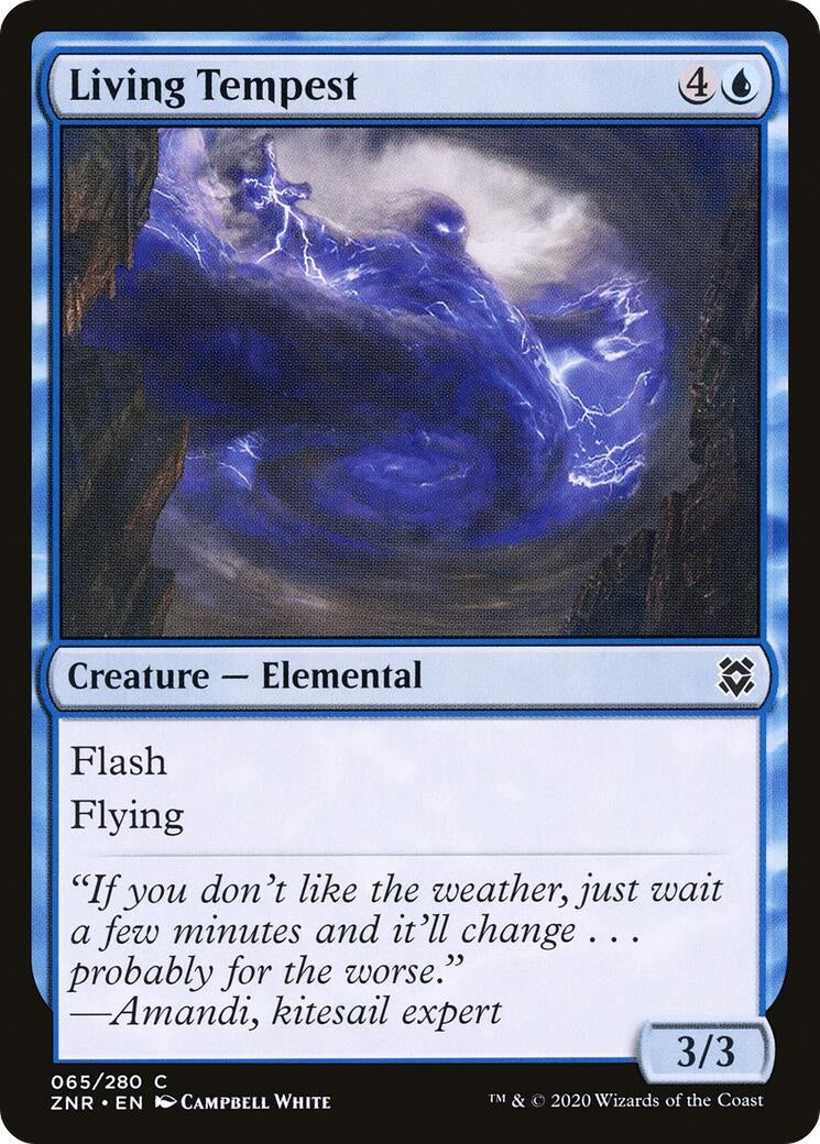 Image for Living Tempest (65) [Zendikar Rising] - Magic: The Gathering