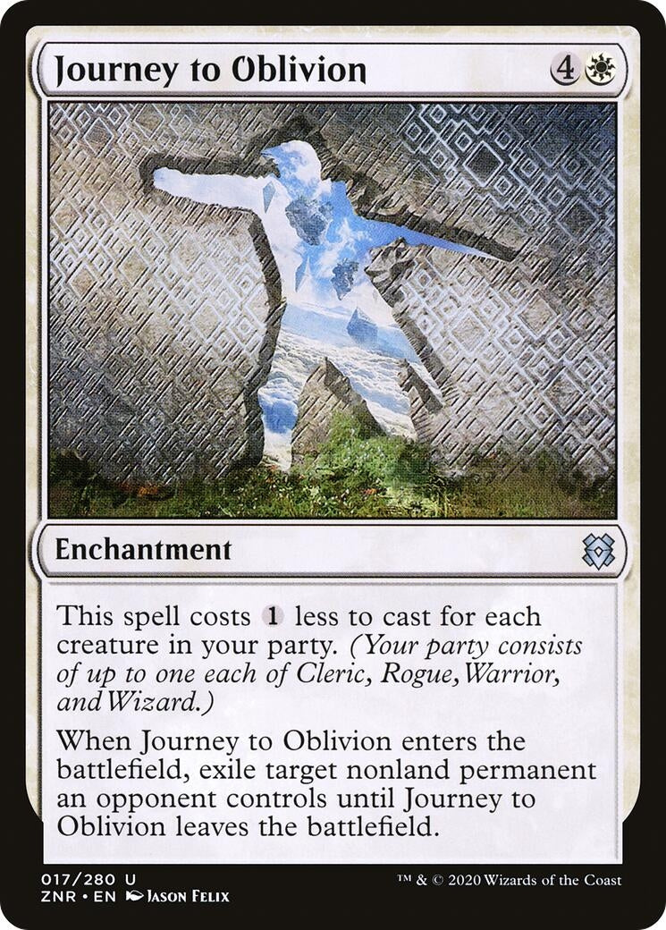 Image for Journey to Oblivion (17) [Zendikar Rising] - Magic: The Gathering