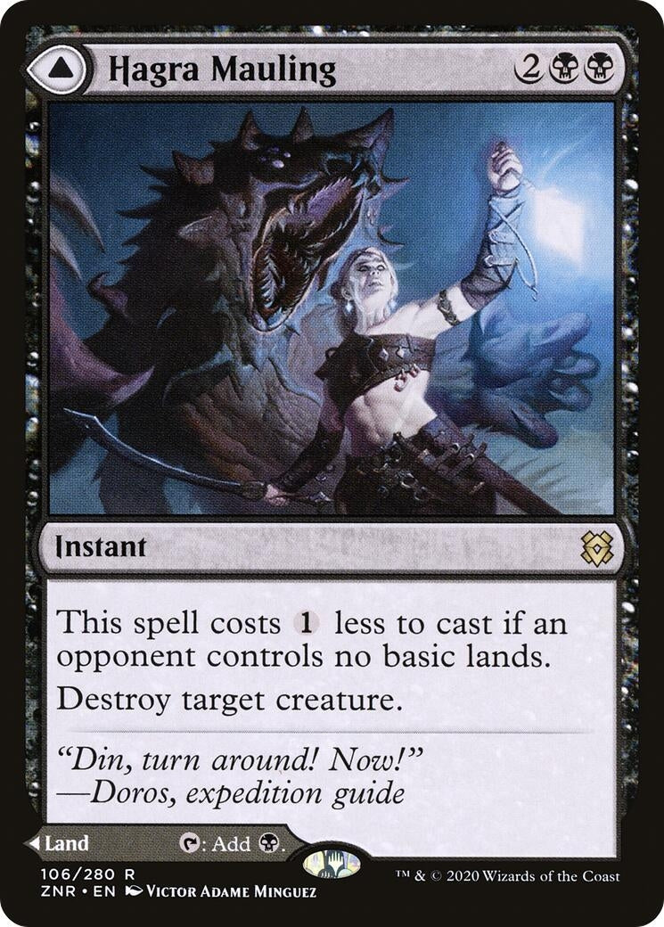 Image for Hagra Mauling (106) [Zendikar Rising] - Magic: The Gathering