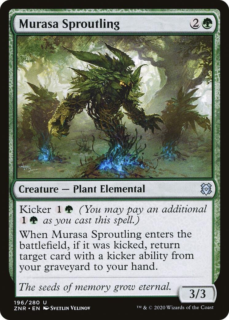 Image for Murasa Sproutling (196) [Zendikar Rising] - Magic: The Gathering