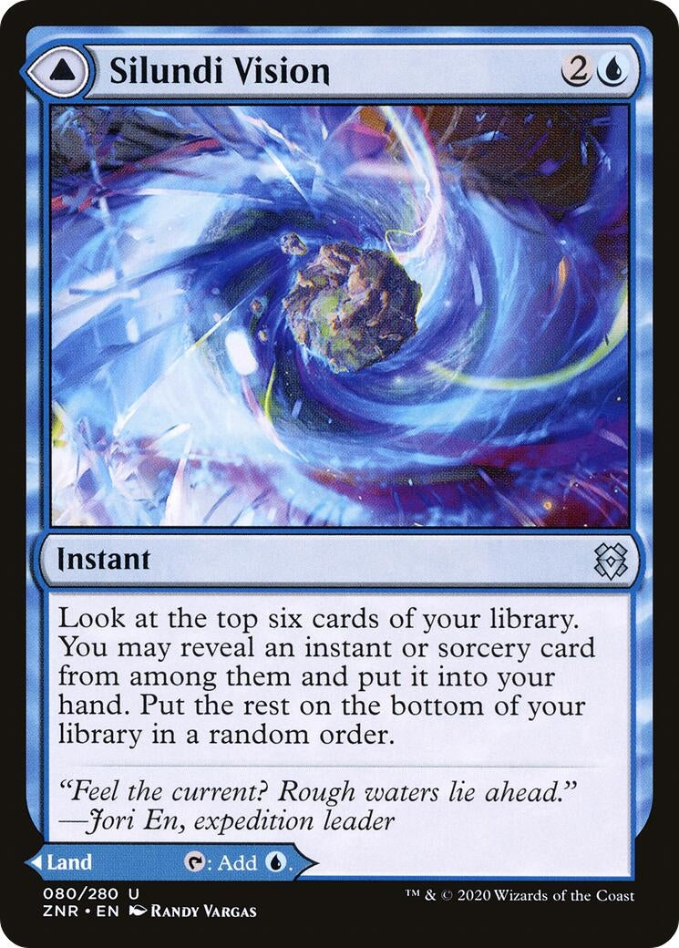 Image for Silundi Vision (80) [Zendikar Rising] - Magic: The Gathering