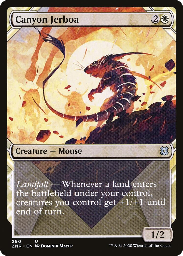 Image for Canyon Jerboa (Showcase) (290) [Zendikar Rising] - Magic: The Gathering