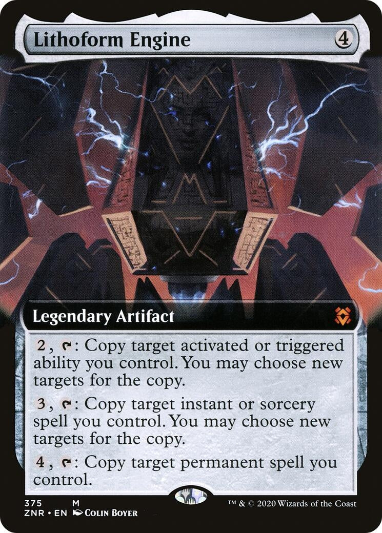Image for Lithoform Engine (Extended Art) (375) [Zendikar Rising] - Magic: The Gathering