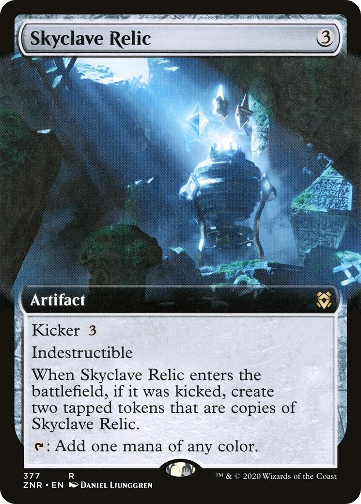 Image for Skyclave Relic (Extended Art) (377) [Zendikar Rising] - Magic: The Gathering