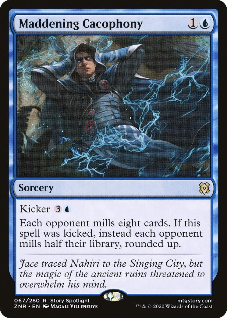 Image for Maddening Cacophony (67) [Zendikar Rising] - Magic: The Gathering