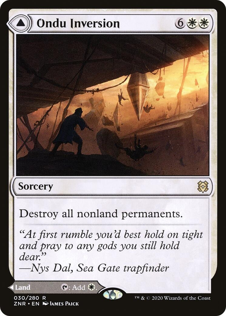 Image for Ondu Inversion (30) [Zendikar Rising] - Magic: The Gathering