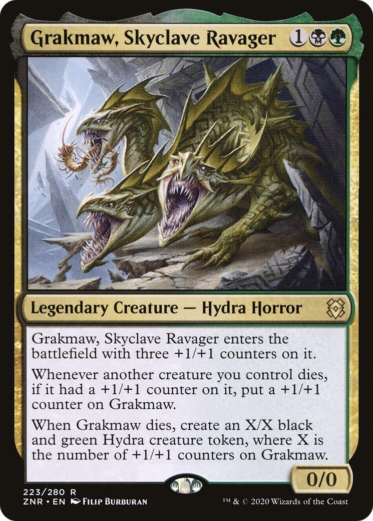 Image for Grakmaw, Skyclave Ravager (223) [Zendikar Rising] - Magic: The Gathering